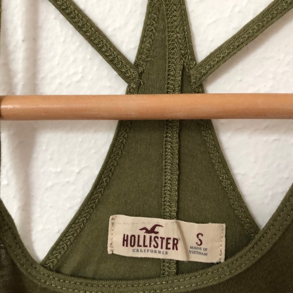 Hollister Tank Top with thin straps and racerback - Picture 4 of 5